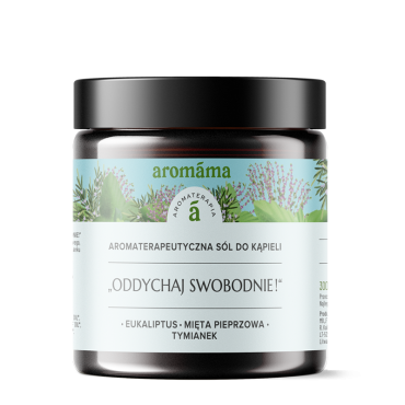 Aromaterapeutyczna sól do kąpieli "Oddychaj swobodnie!"