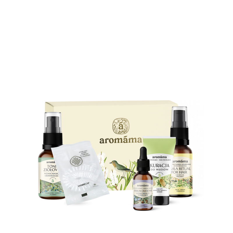 Zestaw prezentowy "Lśniące włosy"