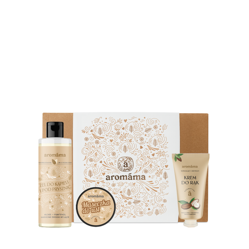 Trio codziennej pielęgnacji z karmelizowanymi migdałami