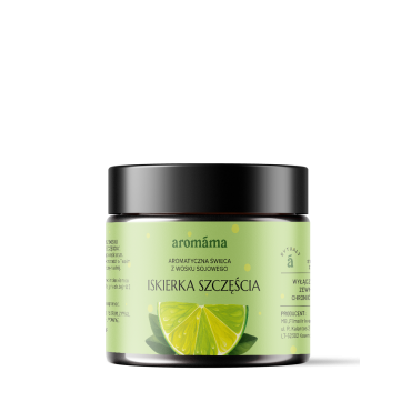 Aromatyczna świeca z wosku...