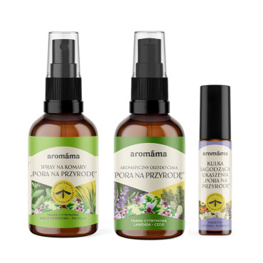 Zestaw produktów na komary