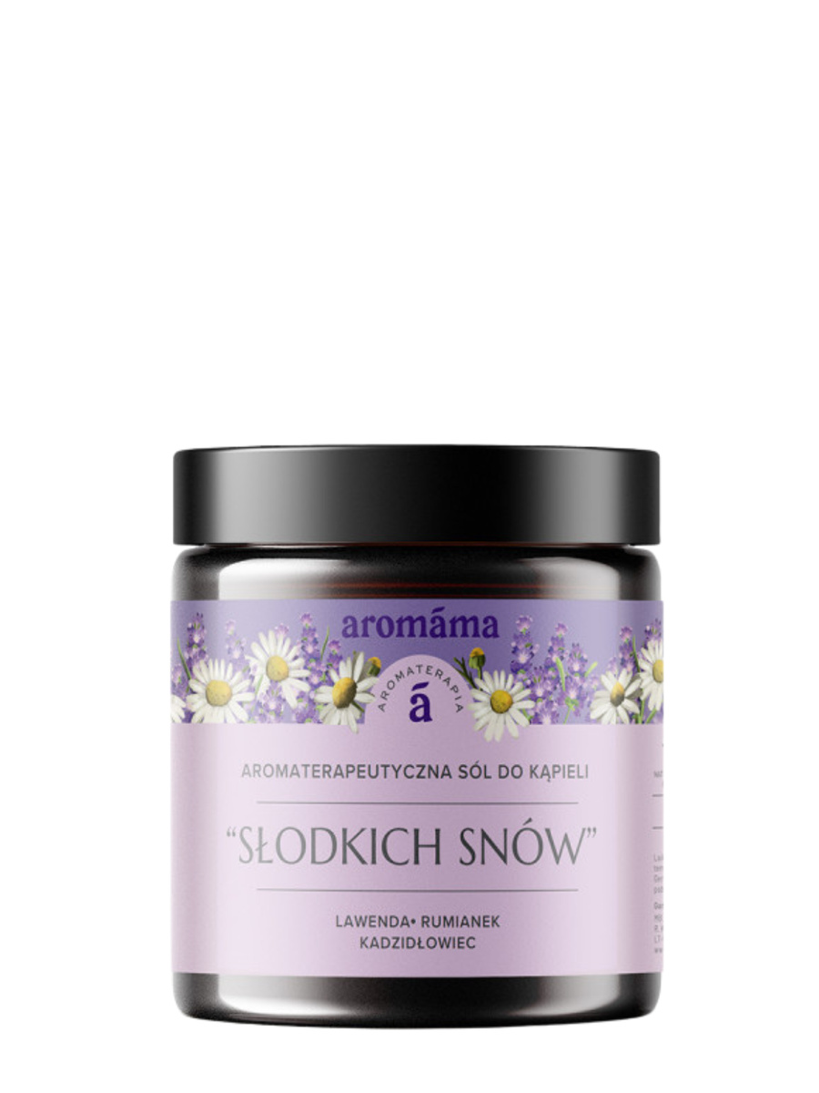 Aromaterapeutyczna sól do kąpieli "Słodkich snów"