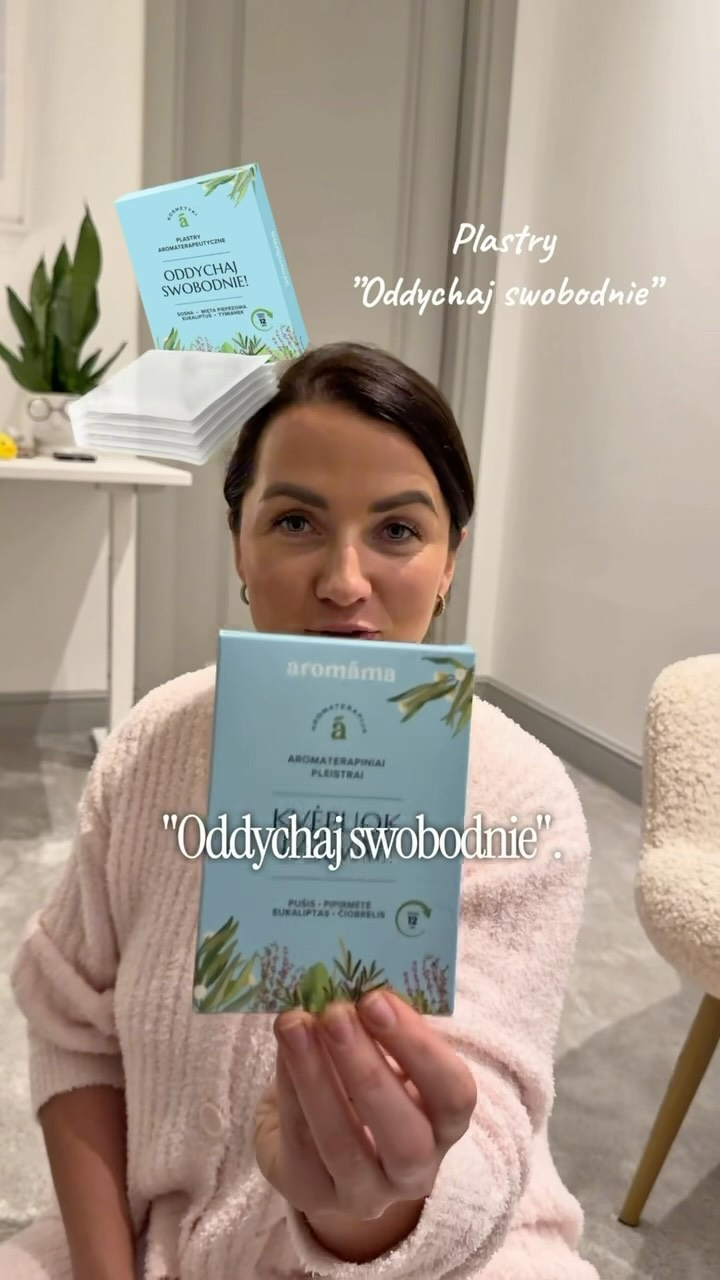 WOW, ale to pachnie! 🍃😍 W tym miesiącu mamy dla Was naprawdę fajny prezent - aromaterapeutyczne plastry „Oddychaj swobod…