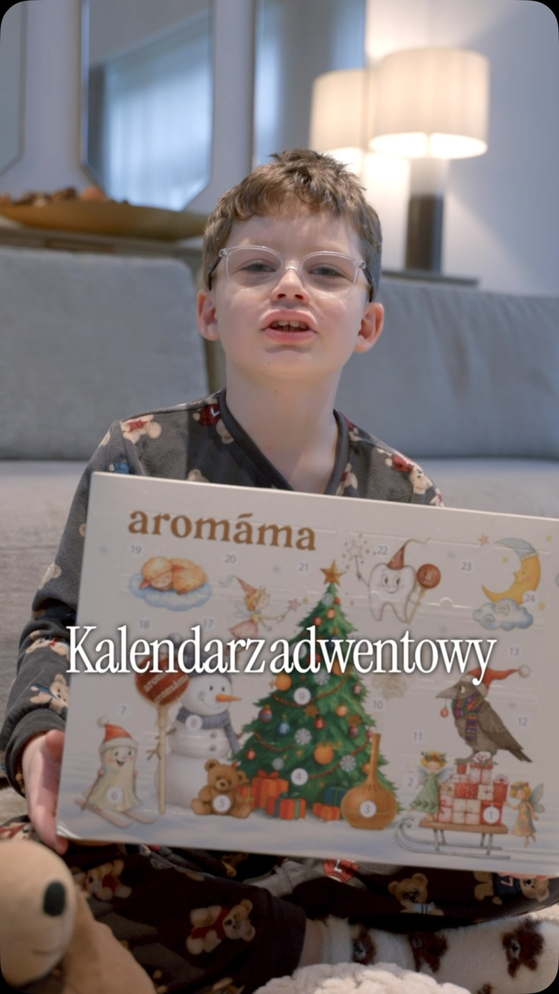 🎄 Poznajcie dziecięcy kalendarz adwentowy aromáma! 24 wyjątkowe niespodzianki, które umilą odliczanie do Świąt! 🎁 W środ…