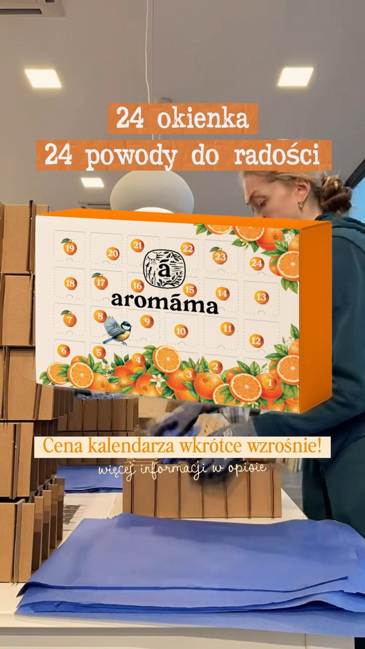 24 okienka, 24 powody do radości! 🎄💫 W środku kalendarza czeka mnóstwo niespodzianek o łącznej wartości prawie 700 zł. 🎁…