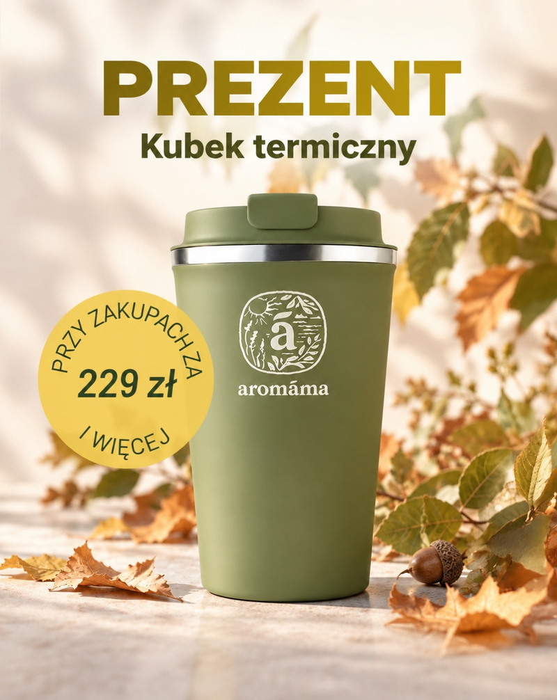🍂 JESIENNY PREZENT OD aromáma 🤎 Zrób zakupy za minimum 229 zł i odbierz od nas kubek termiczny w prezencie. ✨ Idealny na…