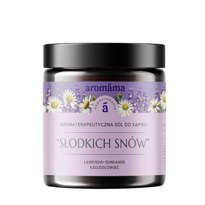 Aromaterapeutyczna sól do kąpieli "Słodkich snów"