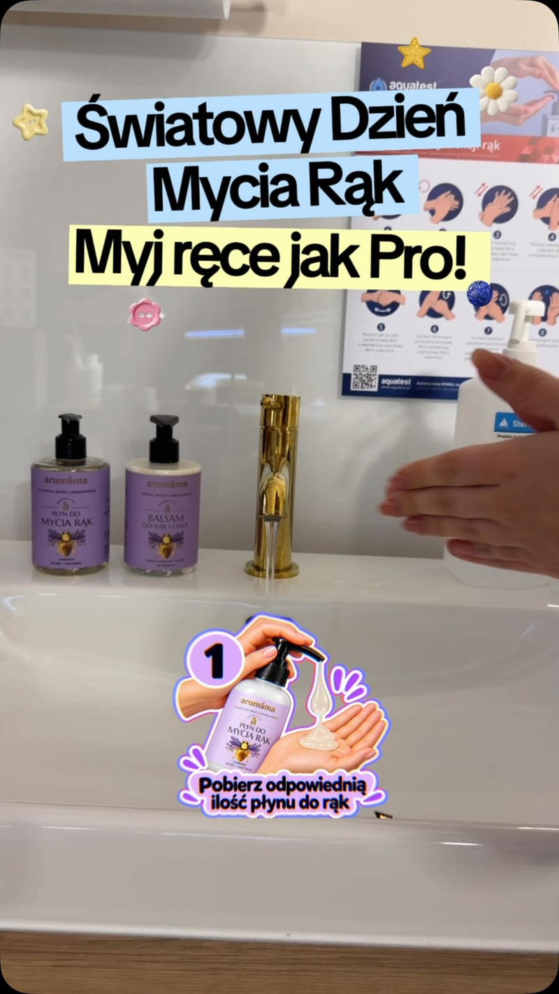 🫧 Czyste ręce to zdrowy nawyk! 💜 15 października obchodzimy Światowy Dzień Mycia Rąk. To świetna okazja, by przypomnieć…