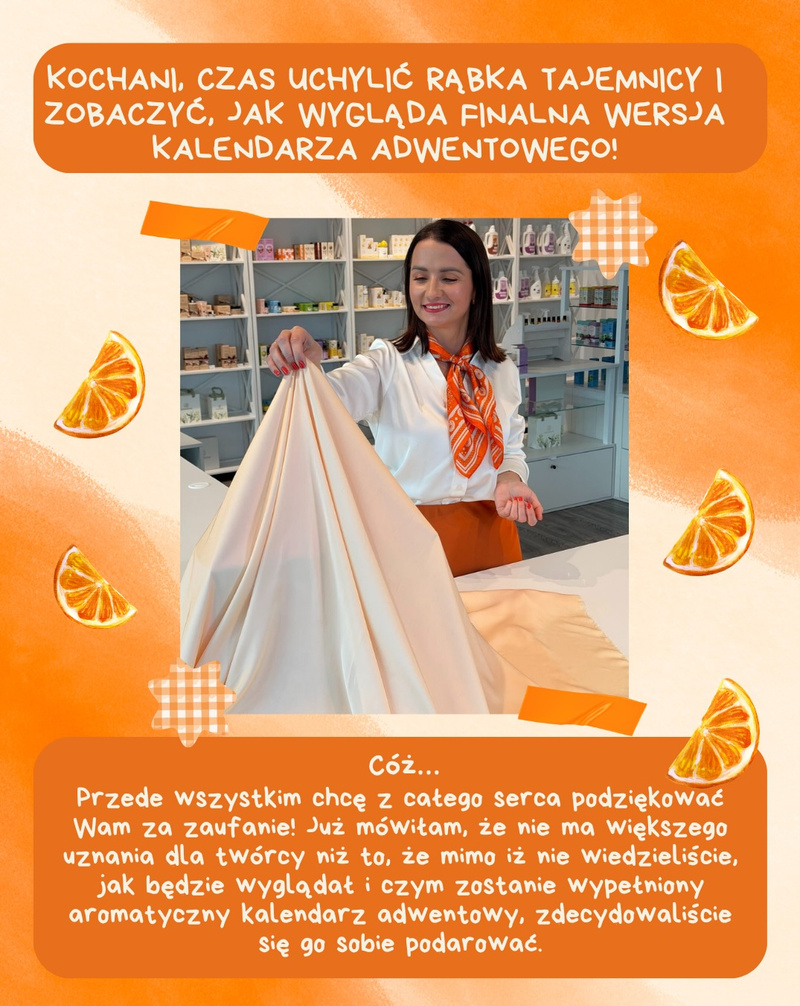 🍊 Poznajcie historię „Pomarańczy Szczęścia”! 🧡 Kochani, w końcu możemy uchylić rąbka tajemnicy i pokazać Wam, jak wygląd…