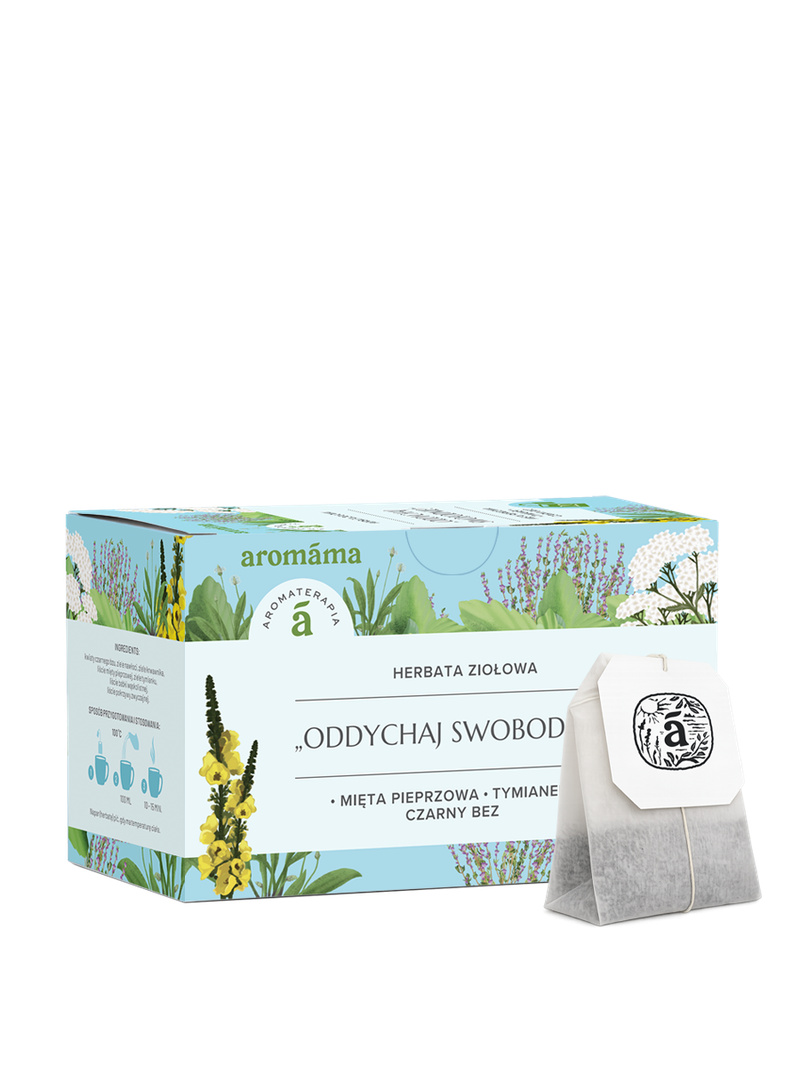Herbata ziołowa "Oddychaj swobodnie"