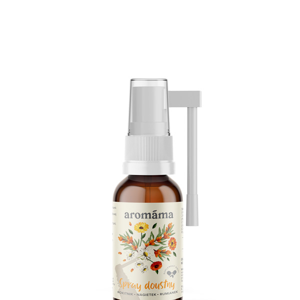 Spray do gardła z rumiankiem i rokitnikiem