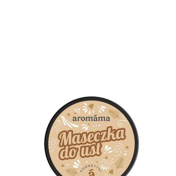 Maseczka do ust o zapachu karmelu