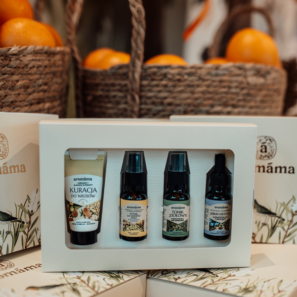 Zestaw "Lśniące włosy"